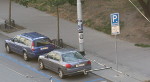 Parkovací zóna na Žižkově
